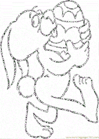 Coloring Pages Easter Coloring 4 (Cartoons > Miscellaneous) - free 