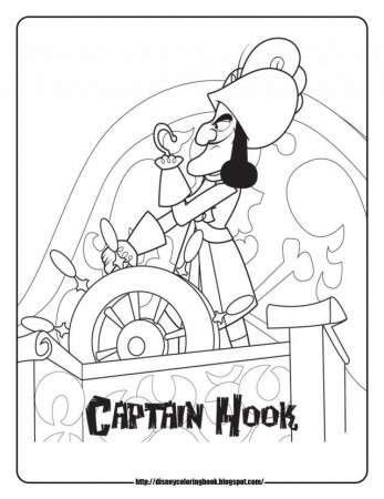 Free Printable Jake And The Neverland Pirates Coloring Pages 
