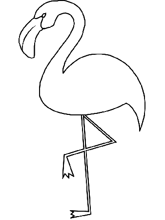 Flamingo Coloring Pages - Free Printable Coloring Pages | Free 