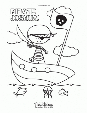 Free Personalized Coloring Pages With Your Child 39 S Name Two 