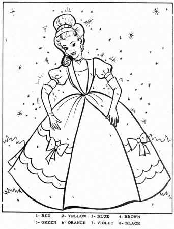 Coloring Book Pages Color By Number | Free coloring pages for kids