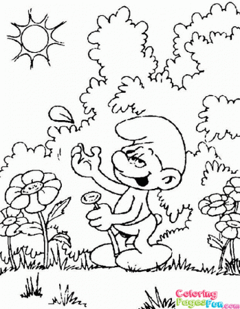 The Smurfs Coloring Pages 93 | Free Printable Coloring Pages 