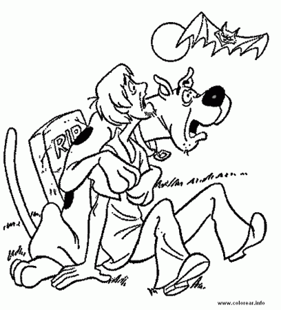 Scooby Doo Coloring Pages 536 | Free Printable Coloring Pages