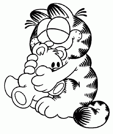 Garfield | Free Printable Coloring Pages