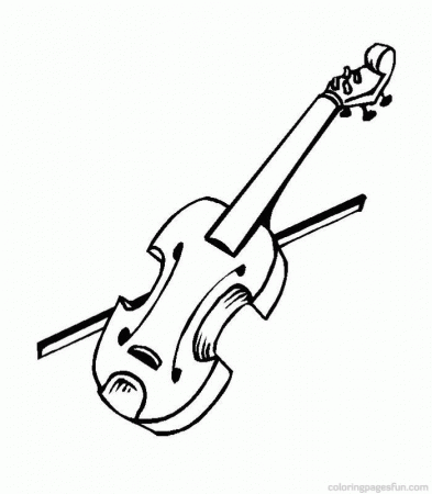 Musical Instruments Coloring Pages 59 | Free Printable Coloring 