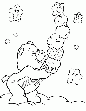 Coloring Pages Care Bears | download free printable coloring pages