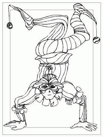 Mardi Gras Coloring Pages for Kids- Printable Coloring Sheets