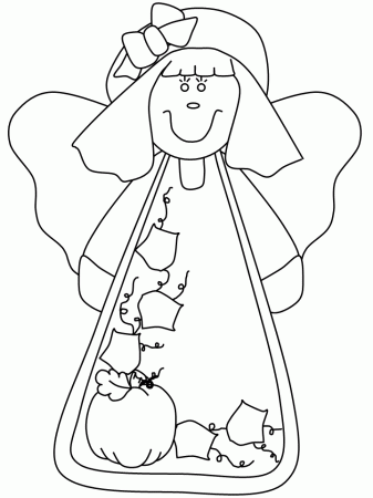 Angel27 Angels Coloring Pages & Coloring Book