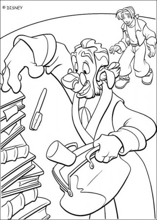 Coloring Page Treasure Planet Tattoo Page 11