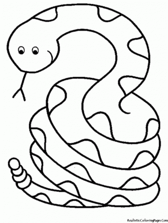 Printable Snake Coloring Pages Best Resolutions | ViolasGallery.