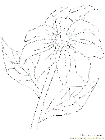 Coloring Pages Flower Coloring Pages Susan (Natural World 