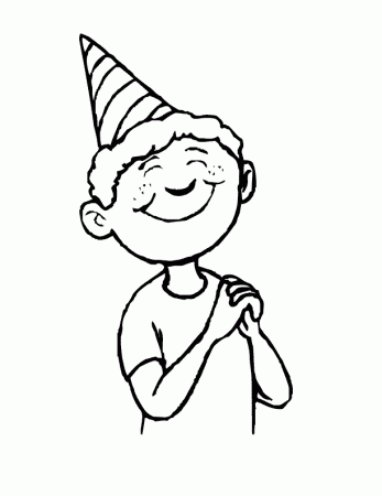 Coloring Pages: birthday boy coloring page birthday boy colouring 