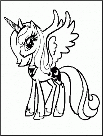 My Little Pony Coloring Sheets My Little Pony Coloring Pages For 