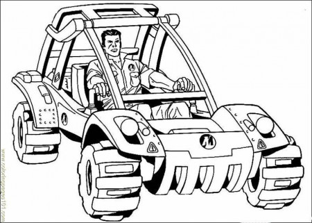 Coloring Pages Hotwheel6 (Cartoons > Hot Wheels) - free printable 