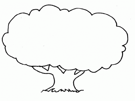 Tree Coloring Pages 246 | Free Printable Coloring Pages