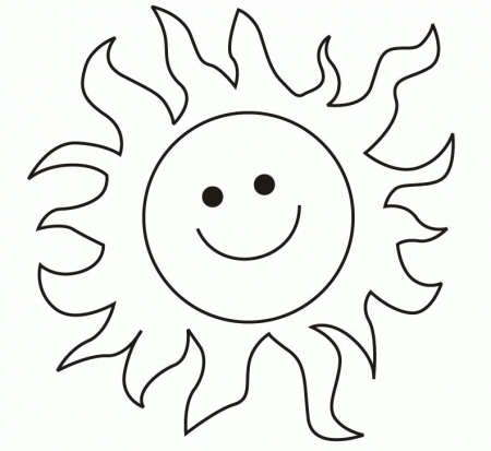 Best Tracing Sheet Of Sun Coloring Pages For Kids Ideas 