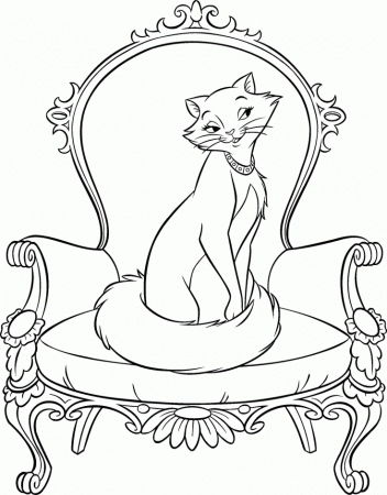 Disney Coloring Pages Aristocats | Free coloring pages for kids