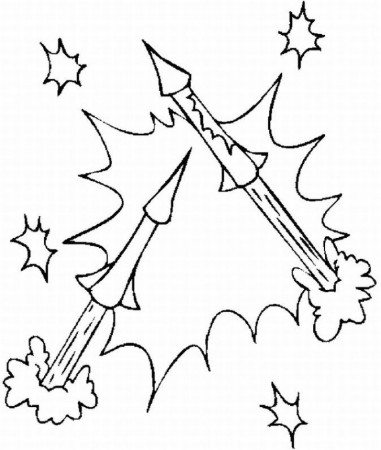 Fireworks Coloring Pages For Kids | Find the Latest News on 