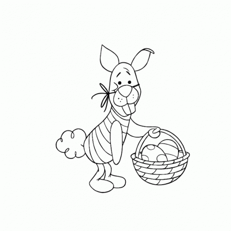 Winnie The Pooh Coloring Pages and Easter Egg Decorating Ideas!