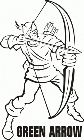 Green Arrow Coloring Pages Www Sihaty ComFree Coloring Pages 