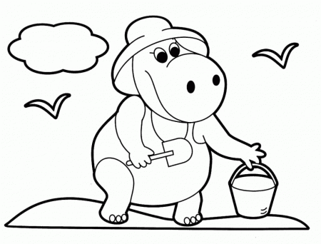 Animals Coloring Pages For Babies 63 #13248 Disney Coloring Book 