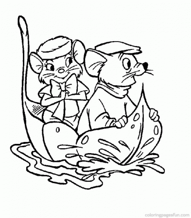 The Rescuers Coloring Pages 4 | Free Printable Coloring Pages 