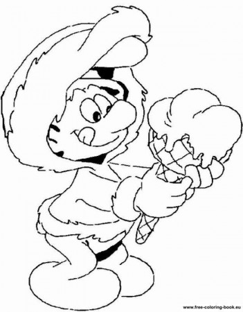 Coloring pages The Smurfs - Page 4 - Printable Coloring Pages Online