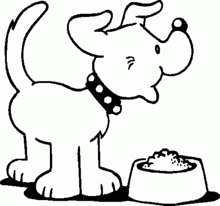Cute Dog Coloring Pages : Cute Dog Coloring Pages for Kids. Cute 