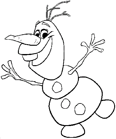 Frozen Coloring Pages for Kids- Printable Coloring Book
