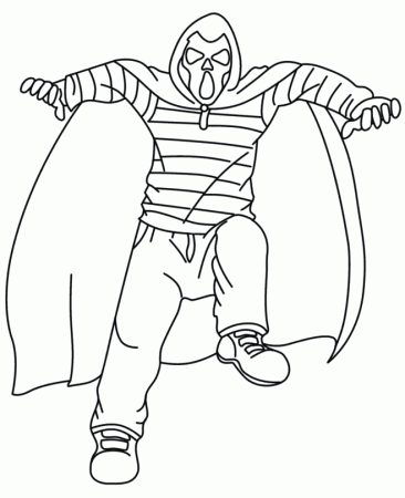 halloween coloring pages: Halloween Skeleton Coloring Pages, Free 