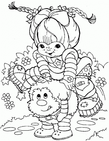 Rainbow brite Colouring Pages (page 2)