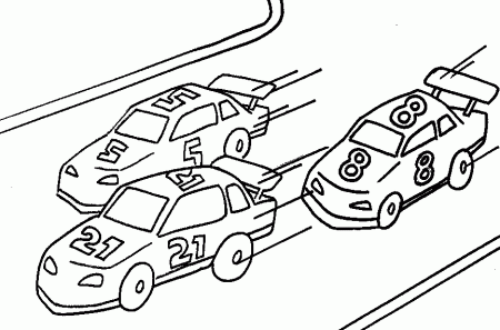 racing car coloring pages for kids printable | Coloring Pages For Kids