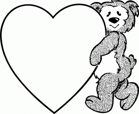 Valentine Coloring Pages Hearts | Online Coloring Pages