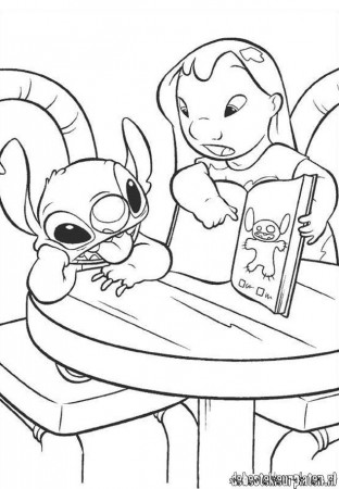 Lilo And Stitch Coloring Pages Of Stitch