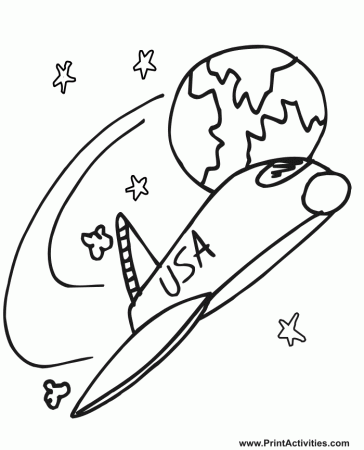Outer Space Coloring Pages - Category