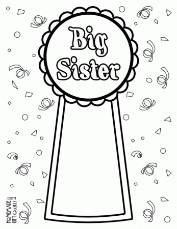 Big Sister Coloring Pages Coloring Online Coloring Games 221560 