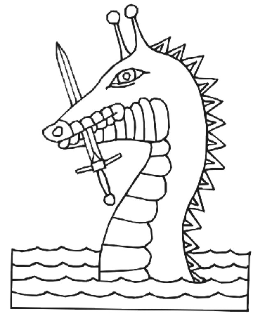 Sea Dragon Coloring Pages 100 | Free Printable Coloring Pages