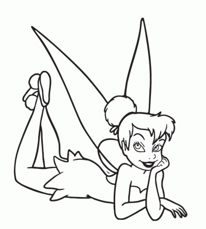 tinker tinker bell Colouring Pages (page 3)