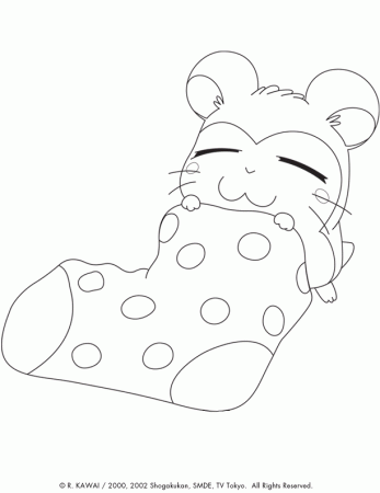 Hamtaro - 999 Coloring Pages