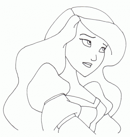 the swan princess odette coloring pages ideas