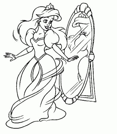 Coloring Pictures For Kids Of Disney Princesses | Princesses 