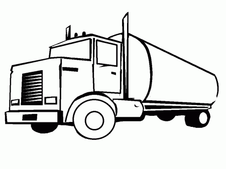 Truck coloring pages | color printing | coloring sheets | #8 Free 