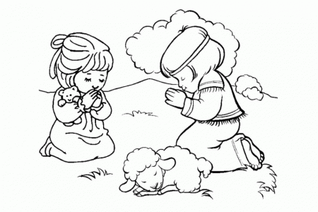 Praying Hands Coloring Page Free Coloring Pages For Kids 288776 