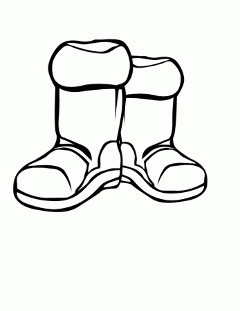eps snow-boots printable coloring in pages for kids - number 3065 