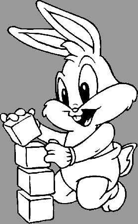 Baby Looney Tunes Coloring Pages 2