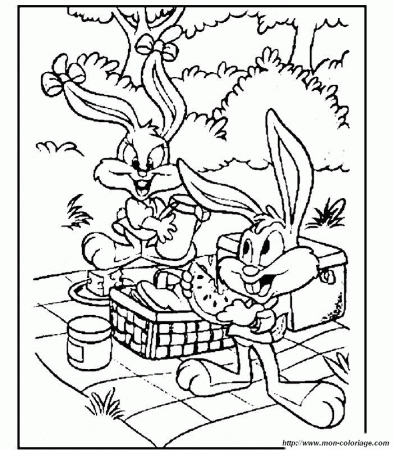 tiny toon Colouring Pages (page 2)