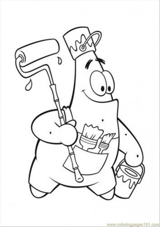 Coloring Pages Sponge Bob Coloring Pictures (Other > Painting 
