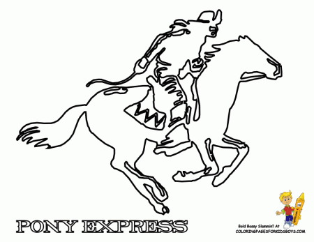 Free Printable Horse Pony Unicorn Coloring Pages Tattoo