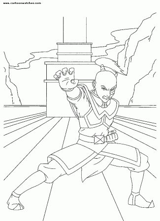 last airbender Colouring Pages (page 2)