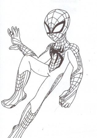 Little Amazing Spiderman 2 Coloring Pages | Coloring Pages